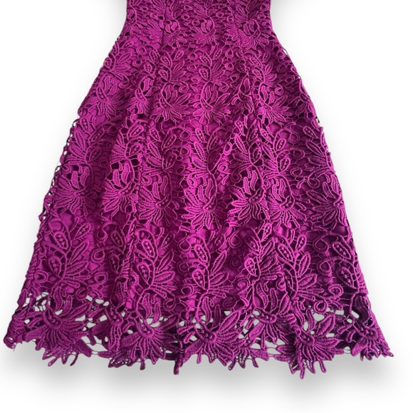 Lulus Hidden Talents Backless Magenta Lace Dress XS - Picture 10 of 12